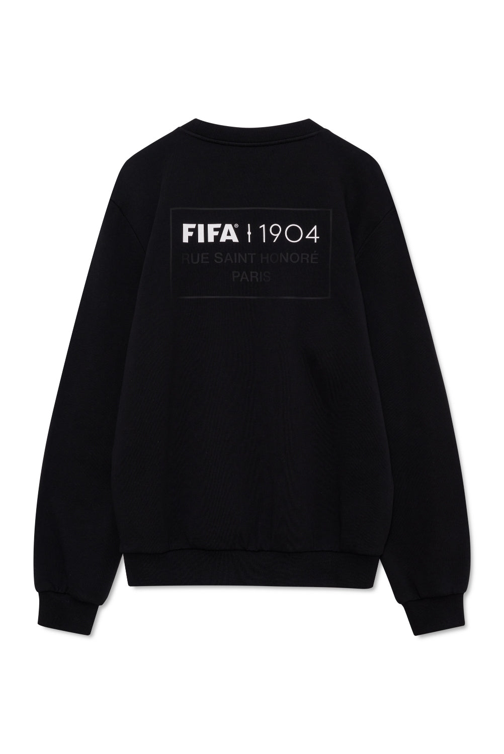 FIFA 1904 Black Square Crewneck - Unisex