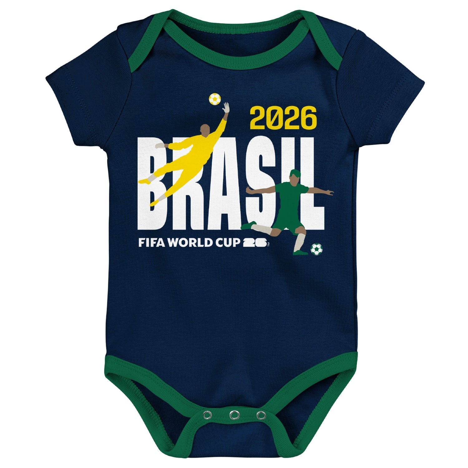FIFA World Cup 2026™ Brazil Onesie 3 Pack - Infant
