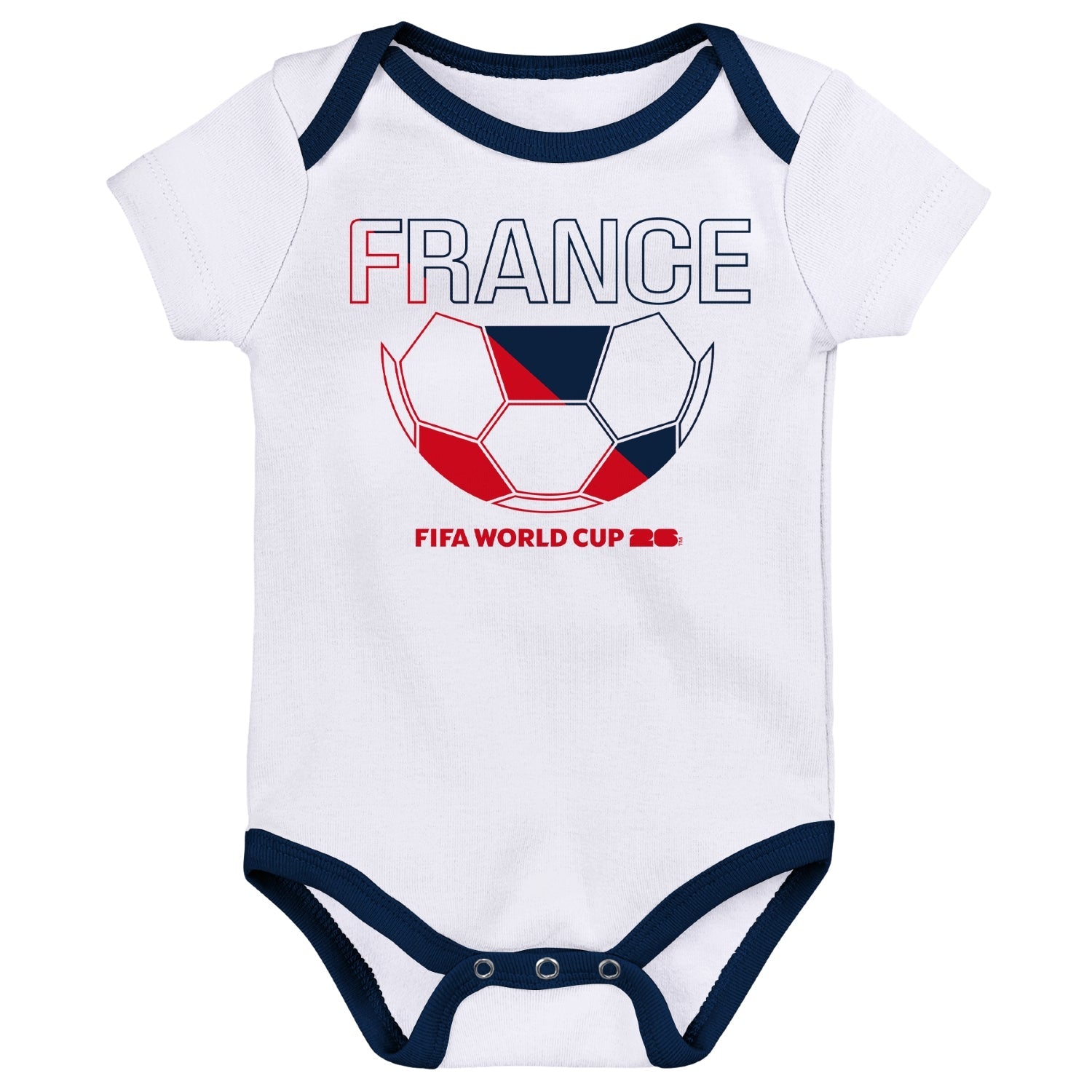 FIFA World Cup 2026™ France Onesie 3 Pack - Infant