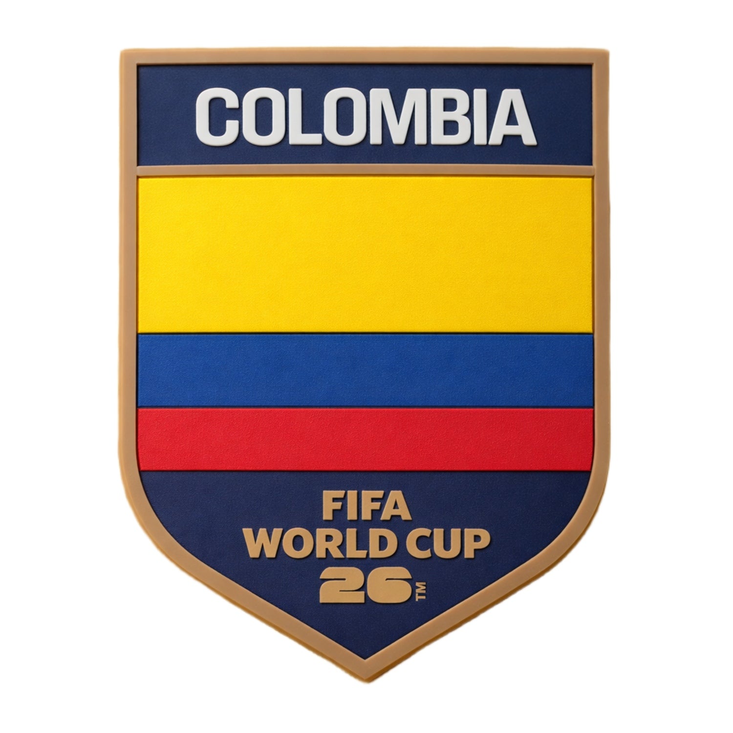 FIFA World Cup 2026™ Colombia Fan Jersey - Unisex