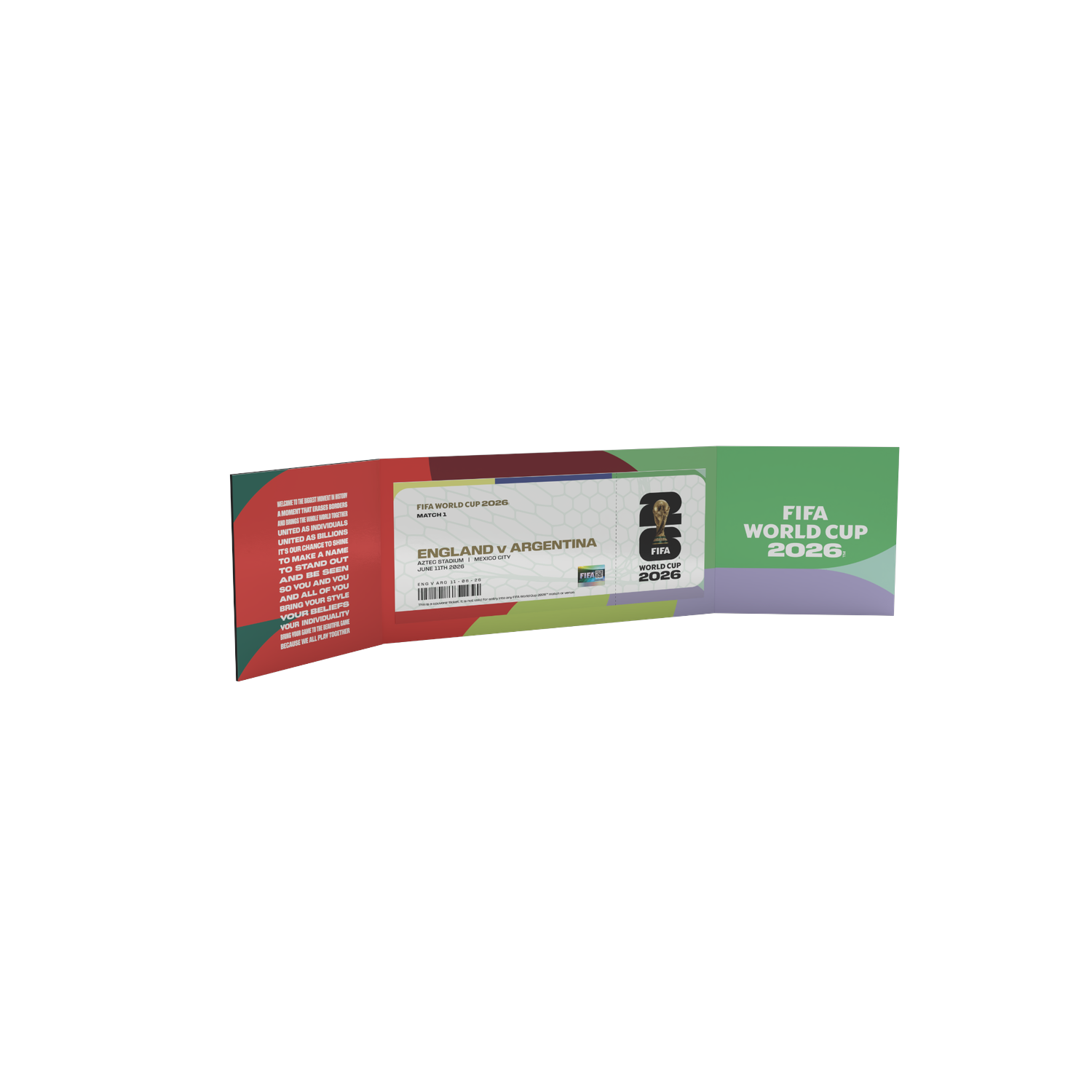 FIFA World Cup 2026™ San Francisco Host City Replica Ticket