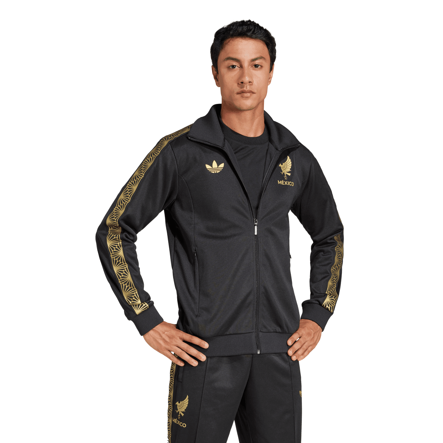 Mexico Gold Tracksuit Top - Men's