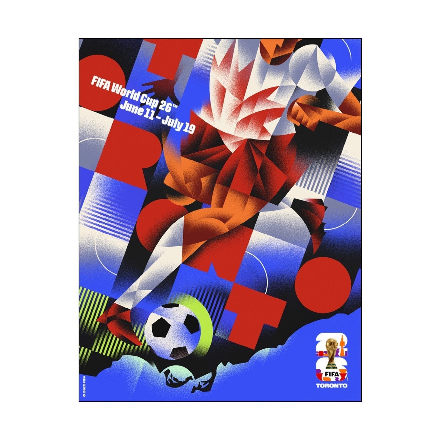 FIFA World Cup 2026™ Toronto Host City Poster