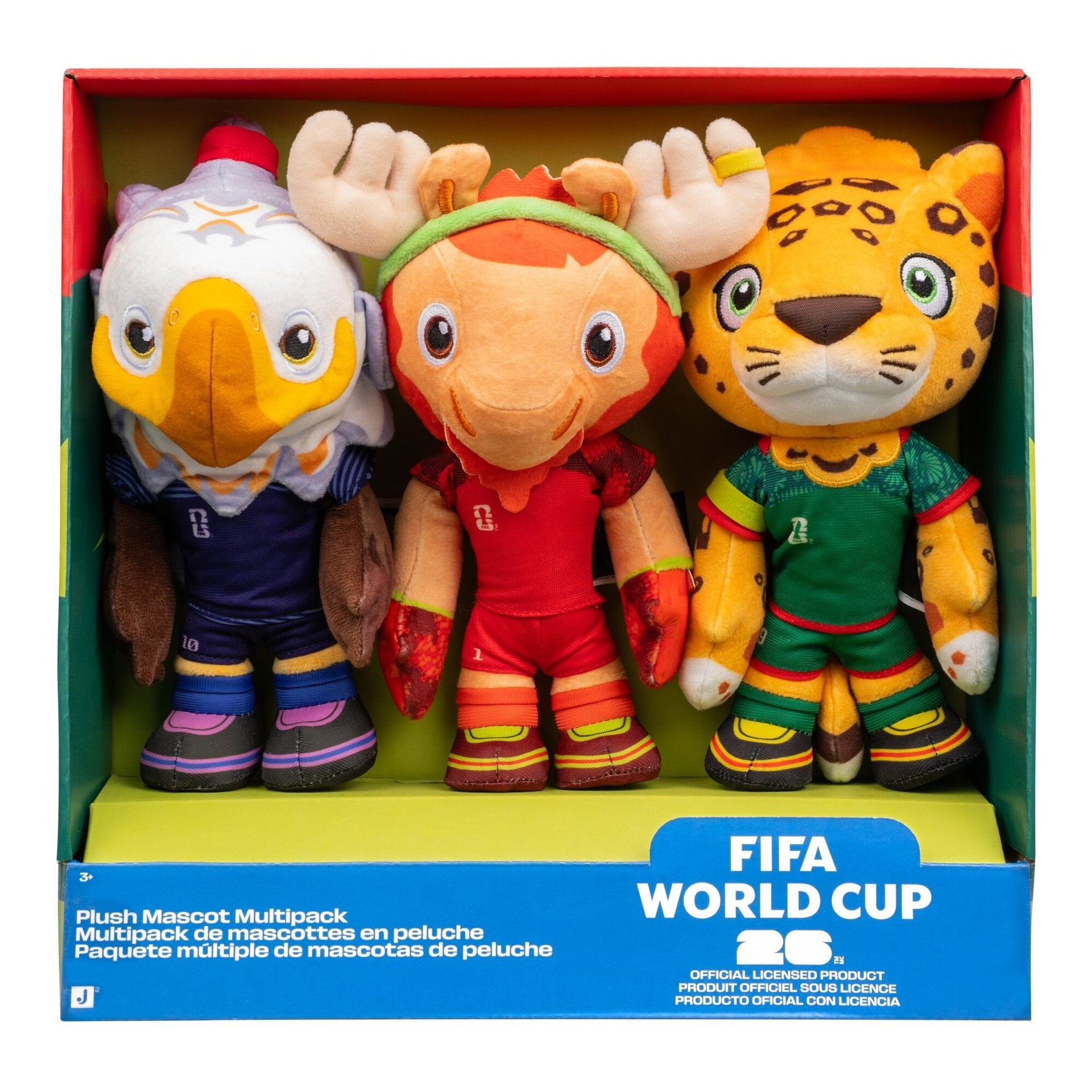 FIFA World Cup 2026™ 10" Mascot Plush Multipack