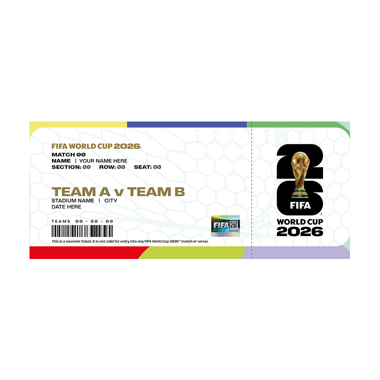FIFA World Cup 2026™ Atlanta Host City Replica Ticket