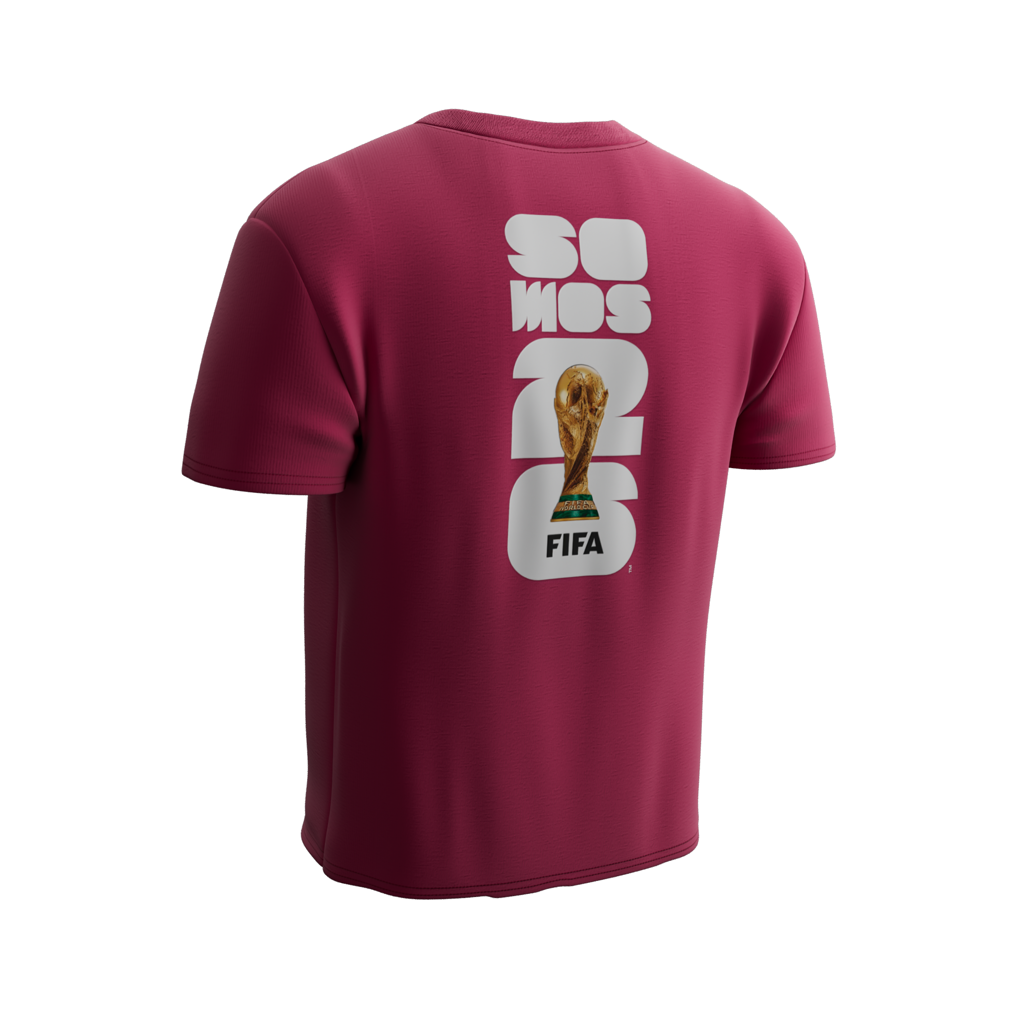 FIFA World Cup 2026™ Red Emblem T-Shirt - Unisex