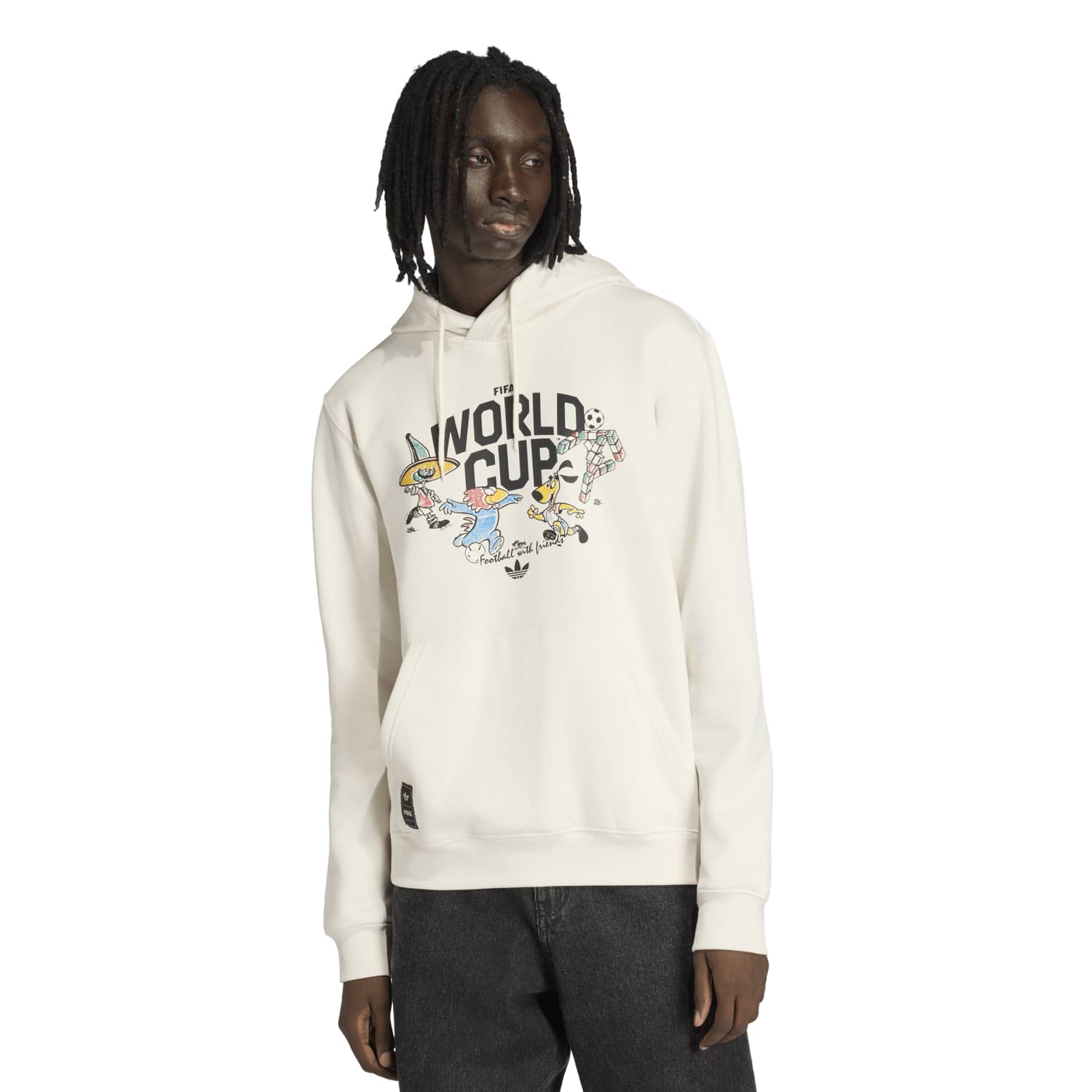 FIFA World Cup 2026™ Mascot White Sweatshirt - Unisex